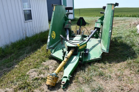 John Deere HX15 Batwing Mower, 1000pto, Good Tires