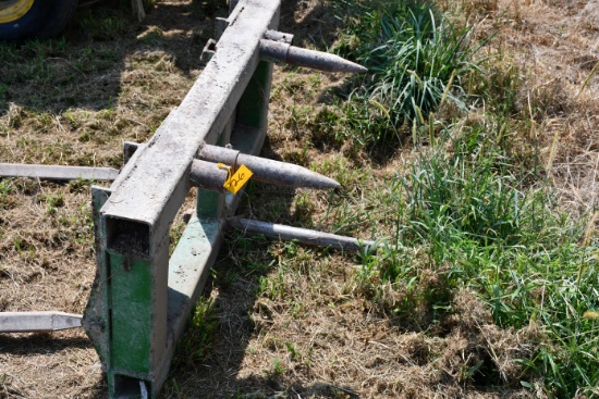 Homemade Bale Spear For Older John Deere Loader