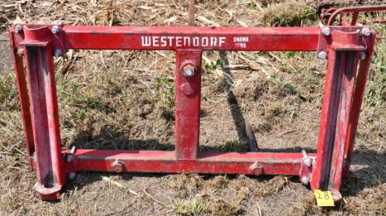Westendorf Bale Spear for Front End Loader Tractor
