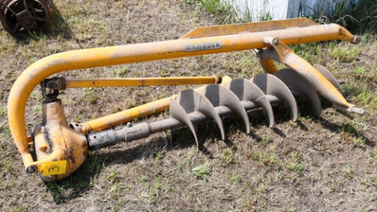 Danuser 3pt Post Auger, With Approx. 12" Bit