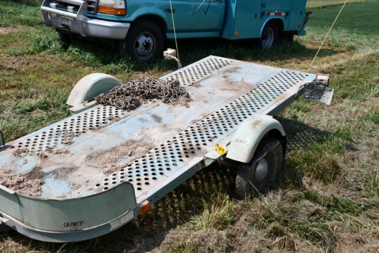 Snow Co. Snow Mobile Trailer, Good Shape