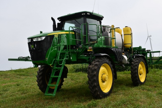 2020 John Deere R4038 Self-Propelled Sprayer, 1121 Engine Hours, 1000 Gal. Stainless Tank, 9 Section