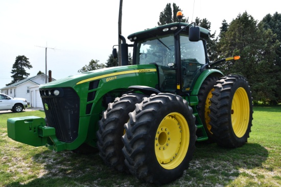 2010 John Deere 8320R MFWD Tractor, 4258 Hours, 4 SCV'S, ILS, Powershift, 3pt With Quick Hitch, 480/