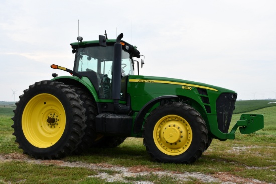 2007 John Deere 8430 MFWD Tractor, 3975 Hours, Power Shift, ILS, Auto Track Ready (Needs Sensor), Ar