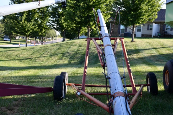 62' Grain Auger, Older, 540pto, Hydraulic Lift