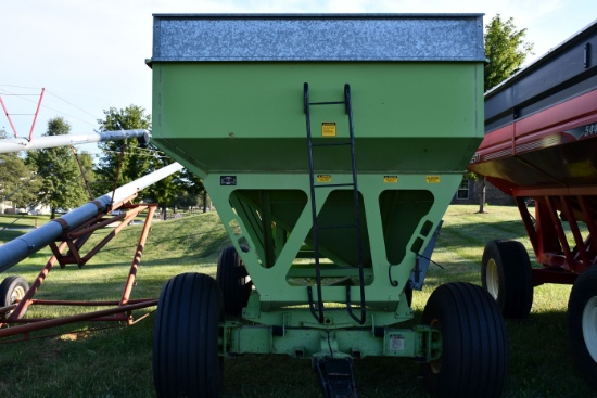 Parker 4800 Gravity Wagon, 19L-16.1 Tires With 2 New, Single Compartment, Lights, Brakes, NICE WAGON