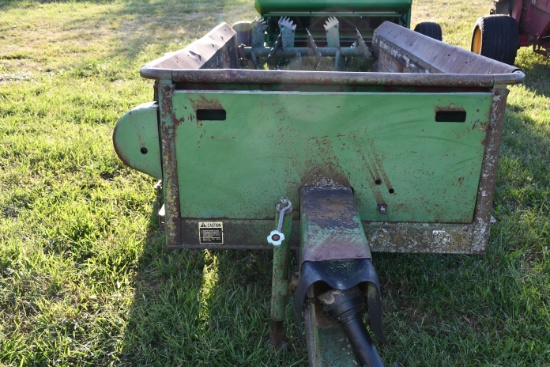 John Deere Manure Spreader, Wood Floor Needs Replaced, Works Well Otherwise, 540pto, Single Beater