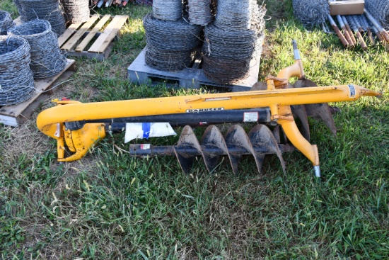 Danuser F8 Model 3pt Post Hole Digger, With 12" and 18" Bit