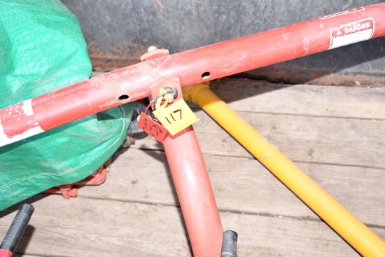 3pt Post Hole Digger W/ 12" Bit