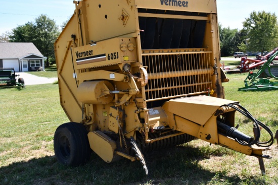 Vermeer 605J Baler, 31x13.5-15 Tires, 1000pto, String Tie, Shedded