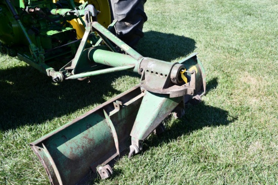 John Deere #80 3pt Blade Off Of 2520 Tractor, Good Shape