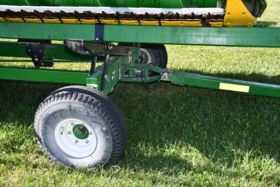Unverferth HT30 Header Cart, Green, Good Tires, Good Shape, Lights