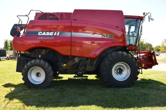 2013 Case IH 5130 Combine, 2877e 1964s Hours, 1 Owner, Ag Leader, In Cab Sieve and Chaffer Adjust, L