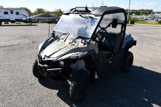 2016 Yamaha 4 Side x Side, 5660 Miles, 545 Hours, Engine Less Then 100 Hours, Winch, LED Lights, Cam