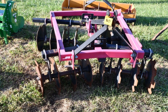 Mahindra 3pt Disk, Good Notched Blades, 60" Wide