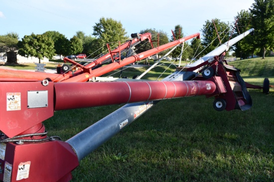 70'x10" Hutchinson Auger, Swing Around, 540pto, Good Shape