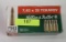 FIFTY (50) ROUNDS SELLIER & BELLOT, 7.62 X 25 TOKAREV AMMO