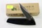 COLUMBIA RIVER MODEL 6702. BLACK FOLDER LOCK BLADE KNIFE, NEW IN BOX