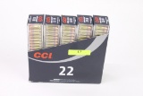 FIVE HUNDRED (500) ROUNDS CCI MINI-MAG .22 LR AMMO