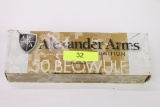 TWENTY (20) ROUNDS ALEXANDER ARMS 50 BEOWULF AMMO, 335 HP RAINIER
