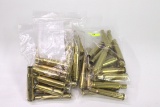 FIFTY (50) ROUNDS ONCE FIRED 50 BMG BRASS