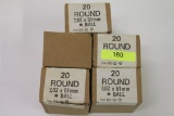 ONE HUNDRED (100) ROUNDS 7.62 X 51 (.308) BALL AMMO