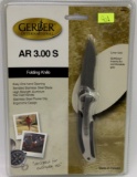 GERBER AR-3.00 S FOLDING KNIFE, NEW IN PACKAGE