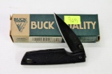 BUCK MODEL 2838 LIGHTNING, BLACK FOLDING LOCK BLADE KNIFE, NEW IN BOX