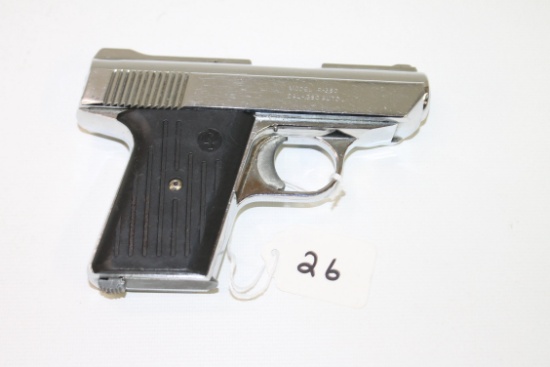 DAVIS IND. MODEL P-380 PISTOL, .380 AUTO, (AP115135) PARTS GUN ONLY