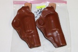 TWO (2) THE HUNTER COMPANY, MODEL 1145-1504, S&W GOVERNOR 45-410 HOLSTERS, NEW