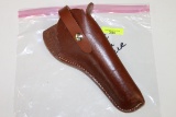 THE HUNTER COMPANY MODEL 4500-8-1728, RUGER SINGLE SIX LEATHER HOLSTER, 5.5