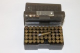 ONE HUNDRED (100) ROUNDS RELOADED, .38 SPL WADCUTTER AMMO