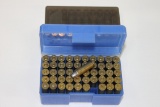 ONE HUNDRED (100) ROUNDS RELOADED, .38 SPL WADCUTTER AMMO