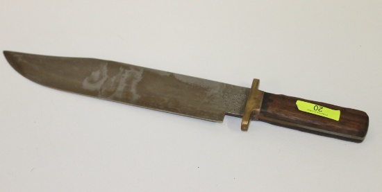 15" OVERALL LENGTH STAMPED LOUIS HAIMAN & BROS 1862 COLUMBUS GA KNIFE