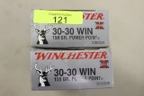 FORTY (40) ROUNDS WINCHESTER 30-30 AMMO, 150 GR PP