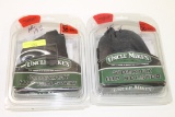 TWO (2) UNCLE MIKES MODEL 8136-1 RIGHT HAND, SIZE 2, SIDEKICK HIP HOLSTERS