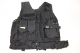 GLOBAL MILITARY GEAR, TACTICAL LAW ENFORCEMENT RIGHT HAND VEST, NEW