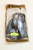 TAGUA BLACK LEATHER MODEL MBH-300, MIDDLE BACK HOLSTER, GLOCK 17-22-31, NEW, RIGHT HAND