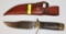VINTAGE SMITH & WESSON, S&W MODEL 6402 WOOD HANDLE KNIFE, 10