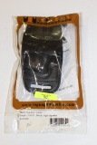TAGUA BLACK LEATHER, BH3-300, OPEN TOP BELT HOLSTER, GLOCK 17-22-31, RIGHT HAND, NEW