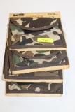 LOT OF FIVE (5) UNCLE MIKES SIDEKICK CAMOUFLAGE FULL BOX CARTRIDGE CARRIER, NEW