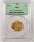 PCGS GRADED MS64 1911 $5 GOLD INDIAN COIN