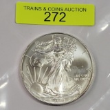 2014 BU AMERICAN SILVER EAGLE