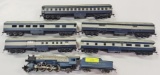 RIVAROSSI HO SCALE PRESIDENT WASHINGTON BALTIMORE AND OHIO SEVEN (7) PIECE TRAIN SET (NO TRACK)