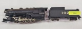 RIVAROSSI HO SCALE AT&SF LOCOMOTIVE W/ 102 TENDER