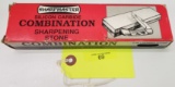 SHARPMASTER SILICON CARBIDE COMBINATION SHARPENING STONE, NEW OLD STOCK