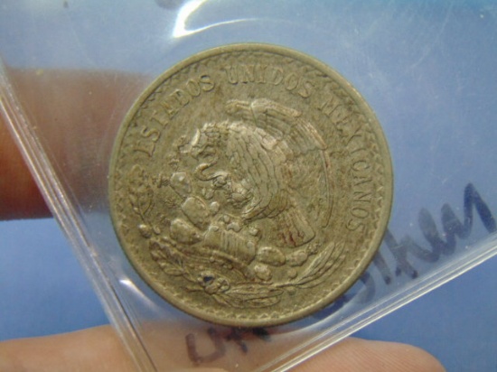 1947 Mexico Silver One Peso