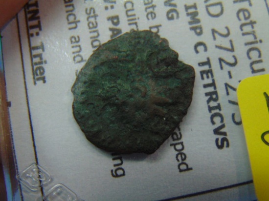 Ancient Roman Empire Coin - Tetricus I