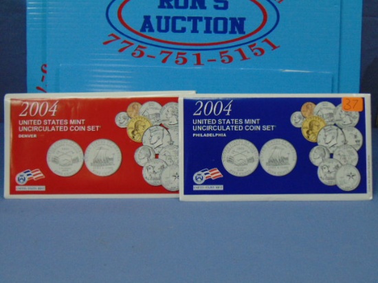 2004 US Mint Uncirculated Coin Set - In OGP