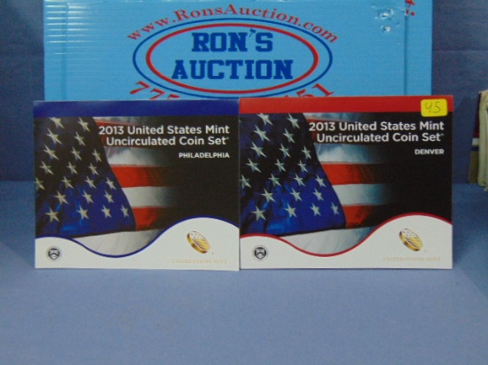 2013 US Mint Uncirculated Coin Set - In OGP